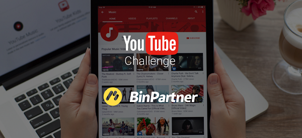 Конкурс для YouTube блоггеров от BinPartner